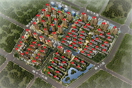 城东锦绣东方苑3室2厅1卫53.8万105m2出售